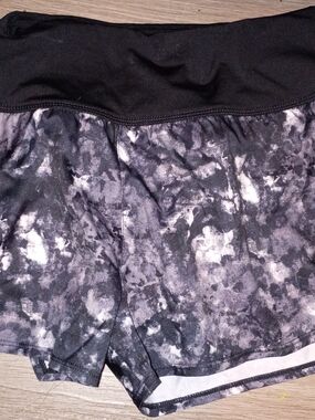 Nike Black & White Marble Swim Coverup